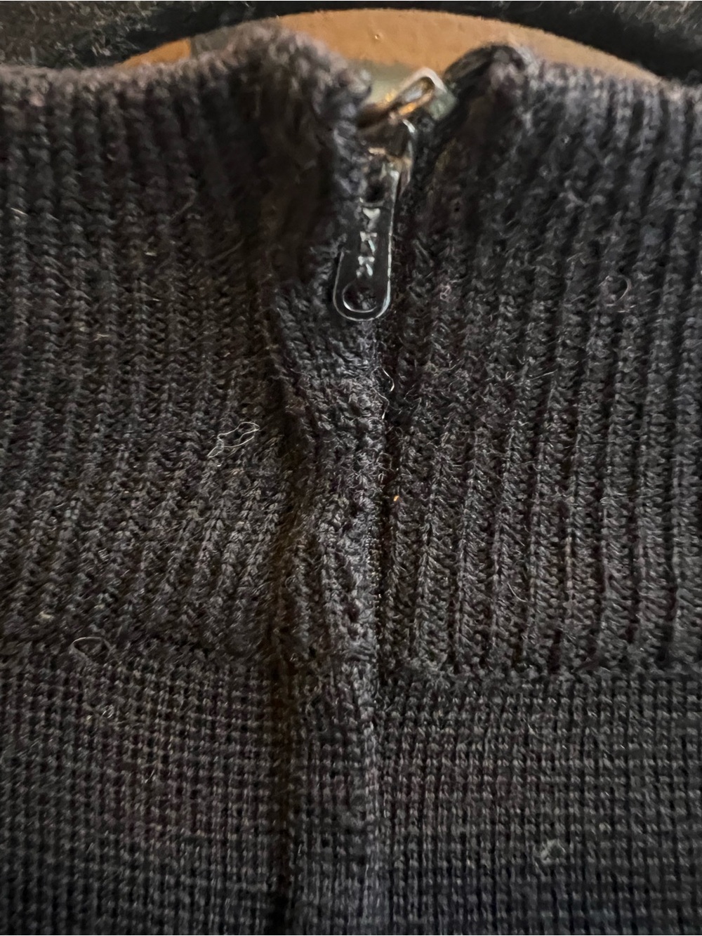 Outlander Black Size S Minimalist Knit Dress Office Bodycon Midi Quiet Luxury - Picture 6 of 15
